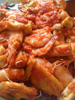 Foto resep Udang Tahu Balado