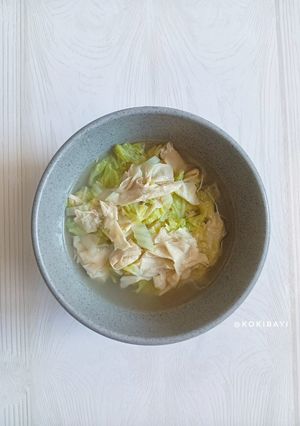Foto resep Sup Sawi Kembang Tahu
