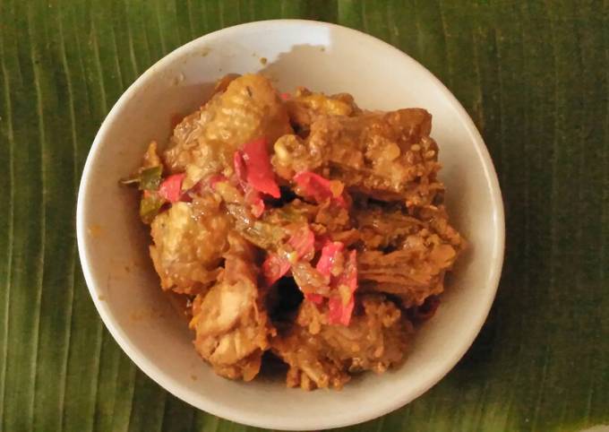 Krengsengan Ayam Kampung