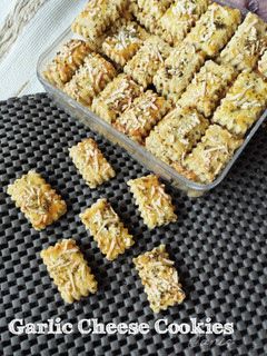 Foto resep Garlic Cheese Cookies