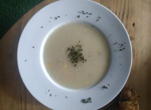 Foto resep Healthy Potato Soup Cream || NO Milk or Heavy Cream