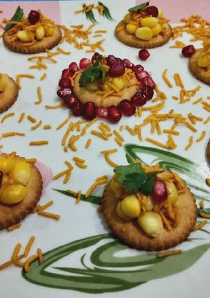 A picture of Sweet corn chat.