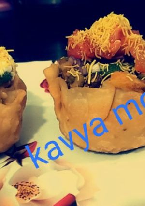 A picture of Yummy chaat katori.