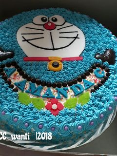 Foto resep #154. Kue ultah DORAEMON