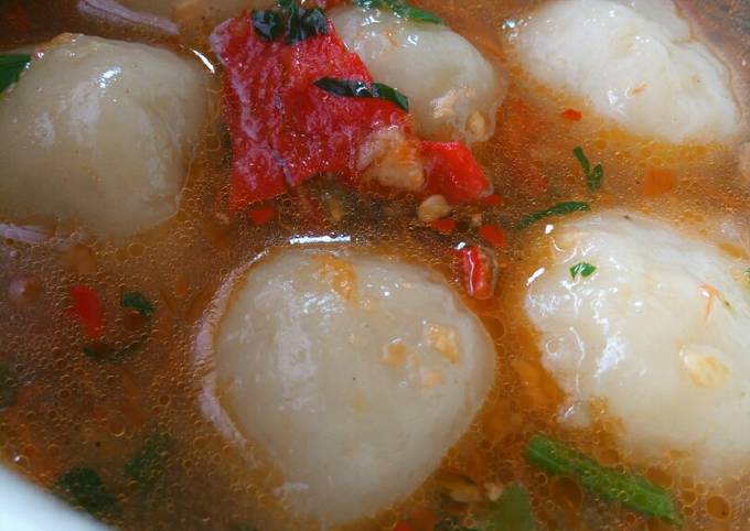 Resep Cilok kuah Goang (Baso aci kuah Goang), Menggugah Selera