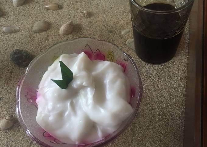 Bubur sumsum simple dan sederhana