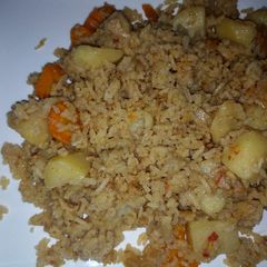 Potato rice A picture of Potato rice.