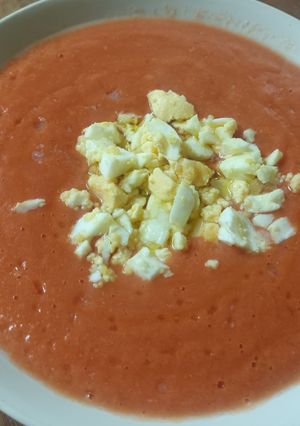Una foto de Salmorejo