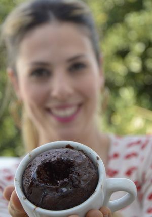 Una foto de Volcán de Chocolate