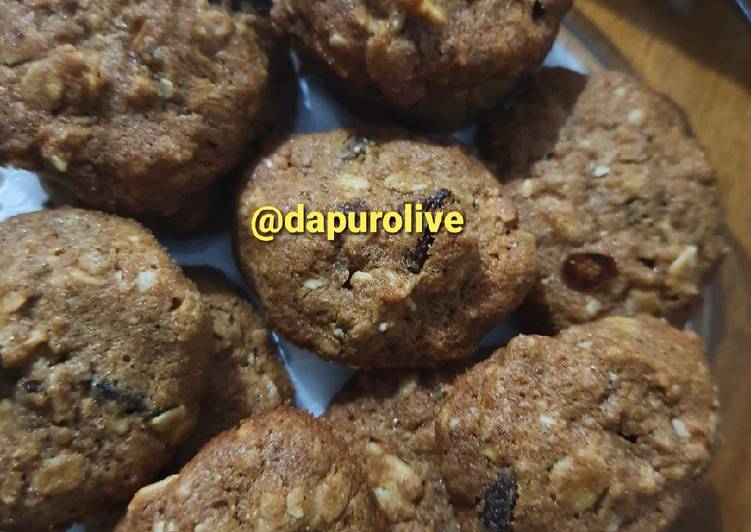 Kue Gandum Kayumanis / Cinnamons Wholewheat Cookies