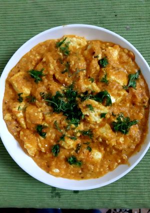 पनीर बटर मसाला (paneer butter masala recipe in Hindi) रेसिपी मुख्य फोटो