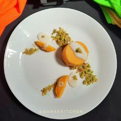 A picture of Delightful Tiranga Dessert.