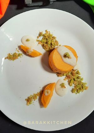 A picture of Delightful Tiranga Dessert.