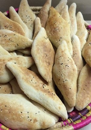 صورة لوصفة الصمون العراقي الحجري