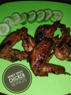 Foto resep Honey Spicy Chicken Wings