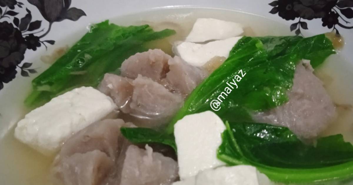 Resep Sup Bakso Dan Tahu Oleh Aprilia Tw Cookpad