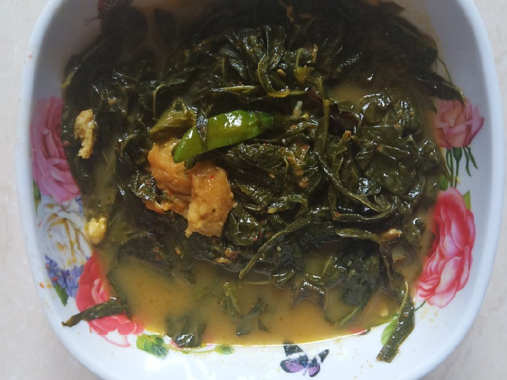 Resep Gulai Daun Singkong Ikan Asin Anti Gagal