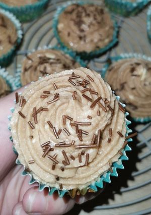 Une photo de Cup cake topping chocolat