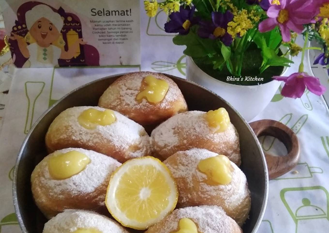 Bomboloni Lemon Vla