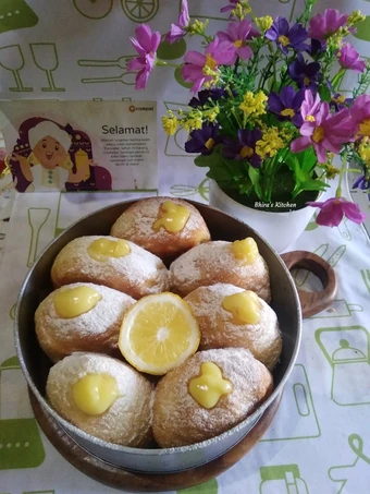 Easy Way Make Bomboloni Lemon Vla the  Makes Drooling So Delicious