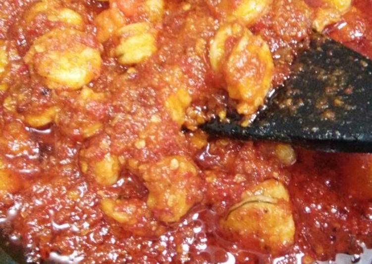 Resep Udang balado Anti Gagal