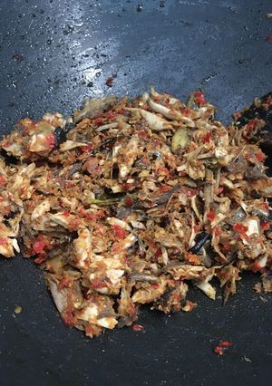 Foto resep Sambal tongkol asap wenak