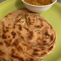 A picture of Namak Ajwain Paratha.