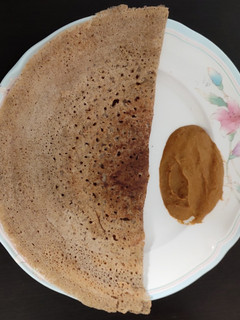 கம்பு தோசை (Pearl  millet dosai) (Kambu dosai recipe in tamil) செய்முறை முக்கிய புகைப்படம்