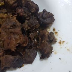 A picture of Nyama choma #themechallenge #redmeat.