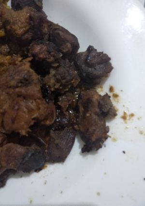 A picture of Nyama choma #themechallenge #redmeat.