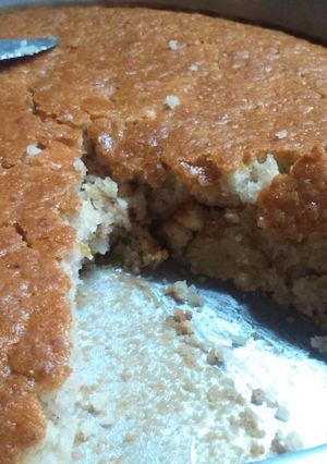 Una foto de Budín con avena vegan!