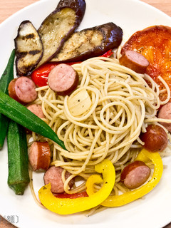 菲姐私房菜-野菜蔬食義大利麵 的食譜成品照片