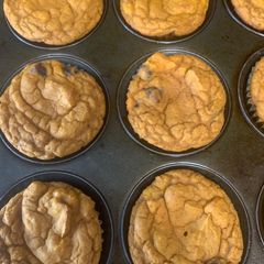 A picture of Protein Pumpkin Muffins.