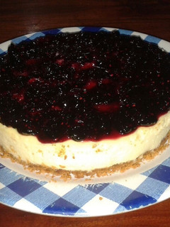 Una foto de Cheesecake de frutos rojos