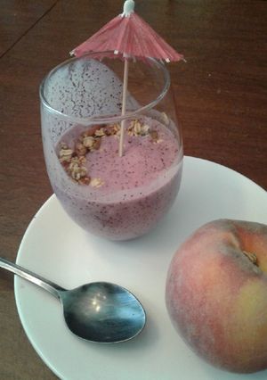 A picture of Healthy Quick Very Berry Smoothie.