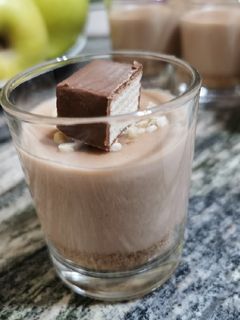 Una foto de Vasitos de ambrosías de chocolate!!!