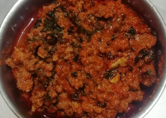 Simple Way to Prepare Ultimate Methi keema curry