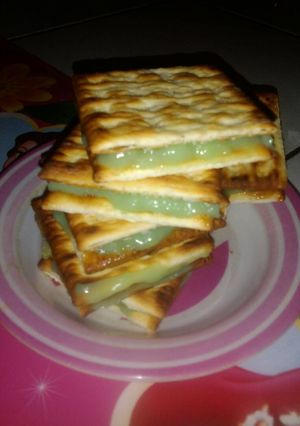 Foto resep gabin fla pandan