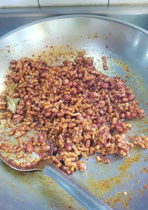 Foto resep Kering tempe dan kacang asem pedas manis
