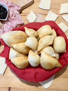 Foto di Crescentine o gnocco fritto