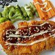 Chicken katsu teriyaki sauce