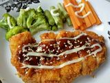 Chicken katsu teriyaki sauce