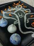 Blue berry chocolate modak