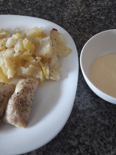 Una foto de Lomitos de merluza al horno