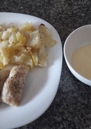 Una foto de Lomitos de merluza al horno