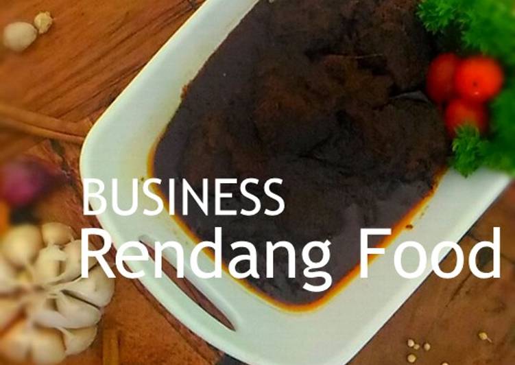 Rendang Hitam ala Dapur Deswita