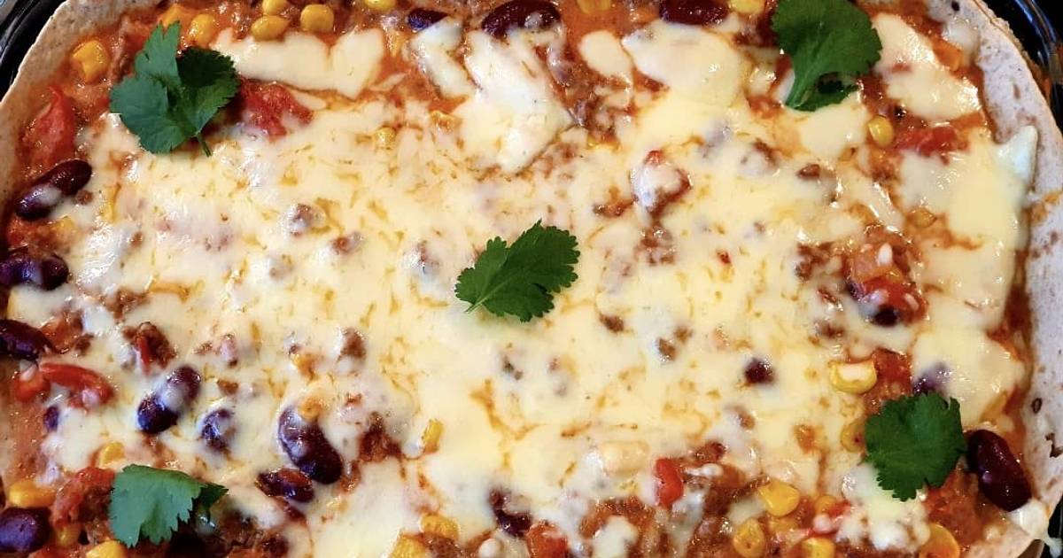 Lasagne nach mexikanischer Art (aber nicht scharf) Rezept von Helga ...