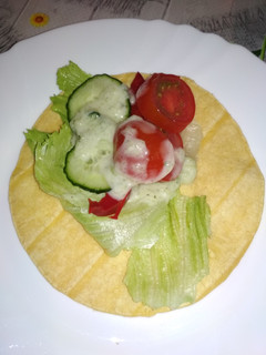 Vegan, gm taco recept fotója
