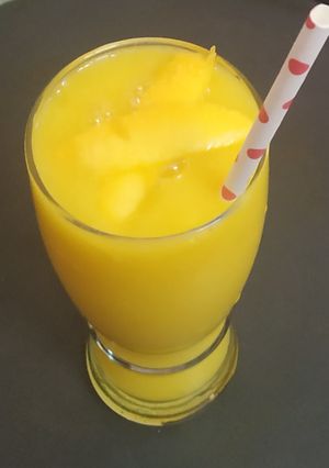 A picture of Mango juice.