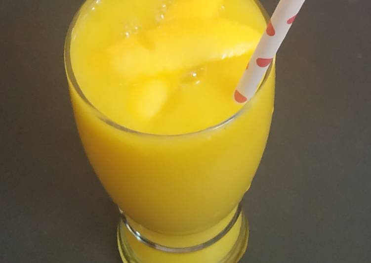Steps to Make Favorite Mango juice